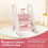 Onasti Foldable Step Stool for Kids, 2 Steps - 3 Steps Height Adjustable Toddler Step Stool, Toilet Steps for Potty Training, Learning Tower with Han 3