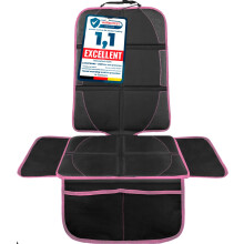 LIONSTRONG Children's Seat Pad - Car Seat Protector & Cover - Water-Repellent - Universal Compatible (Pink)