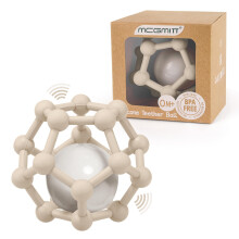 MCGMITT Baby Rattle Teething Ball Toys for Babies 0 3 6 9 12 Month to Grab and Chew, Soft Silicone Sensory Teether Balls Shaker Toy Gifts for Newborn