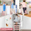 Onasti Foldable Step Stool for Kids, 2 Steps - 3 Steps Height Adjustable Toddler Step Stool, Toilet Steps for Potty Training, Learning Tower with Han 6