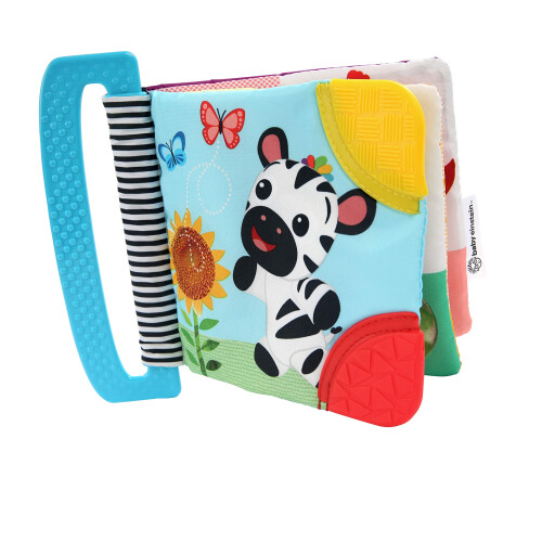 baby einstein Baby Einstein Curious Explorers Teether Book Take-Along Toy, Ages Newborn + 2