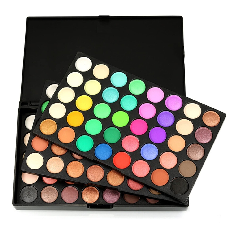 120 Colors Eyeshadow Palette Matte Shimmer Glitter Nude Makeup Kit for Professional Artists