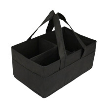 EKODE Baby Nappy Caddy Organiser - Nappy caddy basket for Baby Essentials and Car Caddy Organiser Changing Basket to keep all baby needs on the go: