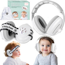 Dekukar 2-in-1 Baby Ear Defender for Babies Toddlers up to 36 Months - CE & UKCA Certified - Noise Reduction Earmuffs Baby Headphones Against Hearing