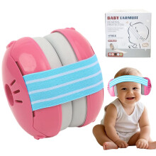 KUWUNG Baby Ear Defenders, 0-36 Months Baby Noise Cancelling Headphones, Babies Earmuffs Hearing Protection, Toddler Ear Muffs with Soft Cushion and