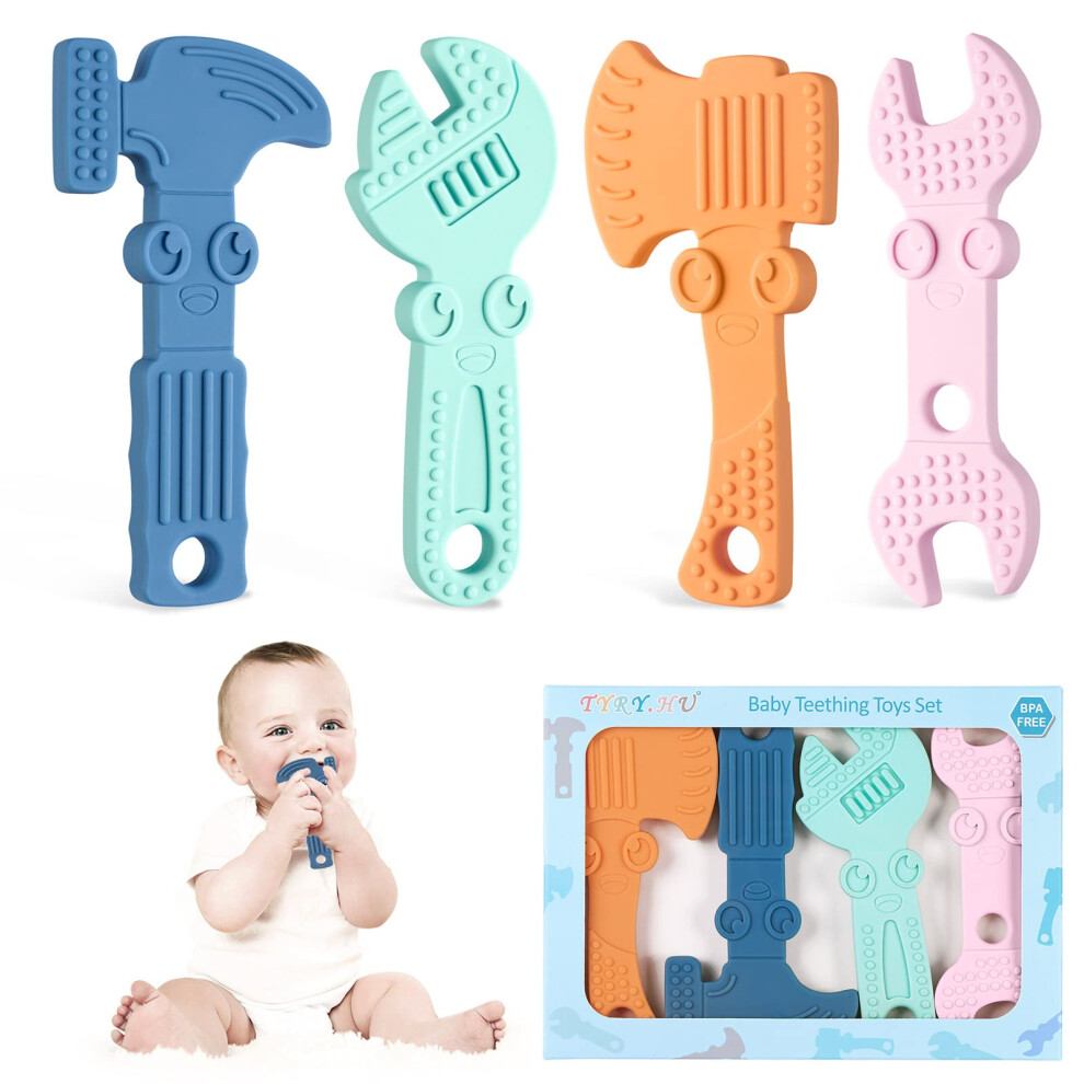 Teething Toys For Baby Silicone Training Baby Toothbrush Teether Chew Toy Teether Chew Toy Sensory Cooling,Hammer Wrench Spanner Pliers Tools Tyry.hu