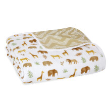 aden + anais essentials Dream Baby Blanket - Pack of 1 | Large Breathable 100% Cotton Muslin Bedding | Cot Blankets For Newborn Boys & Girls | Baby S