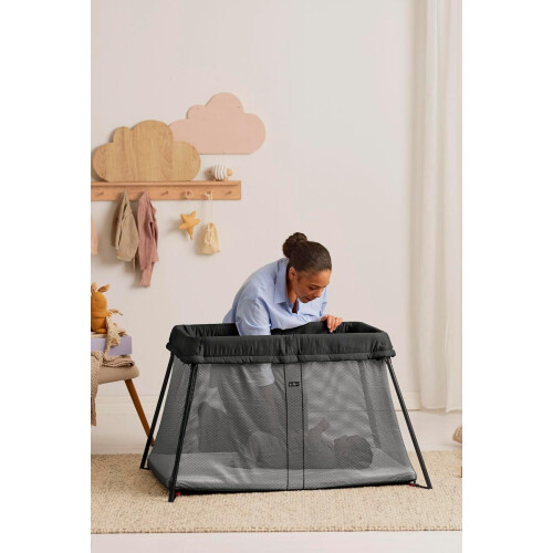 BABYBJÖRN BabyBjörn Travel Cot Light, Black 2
