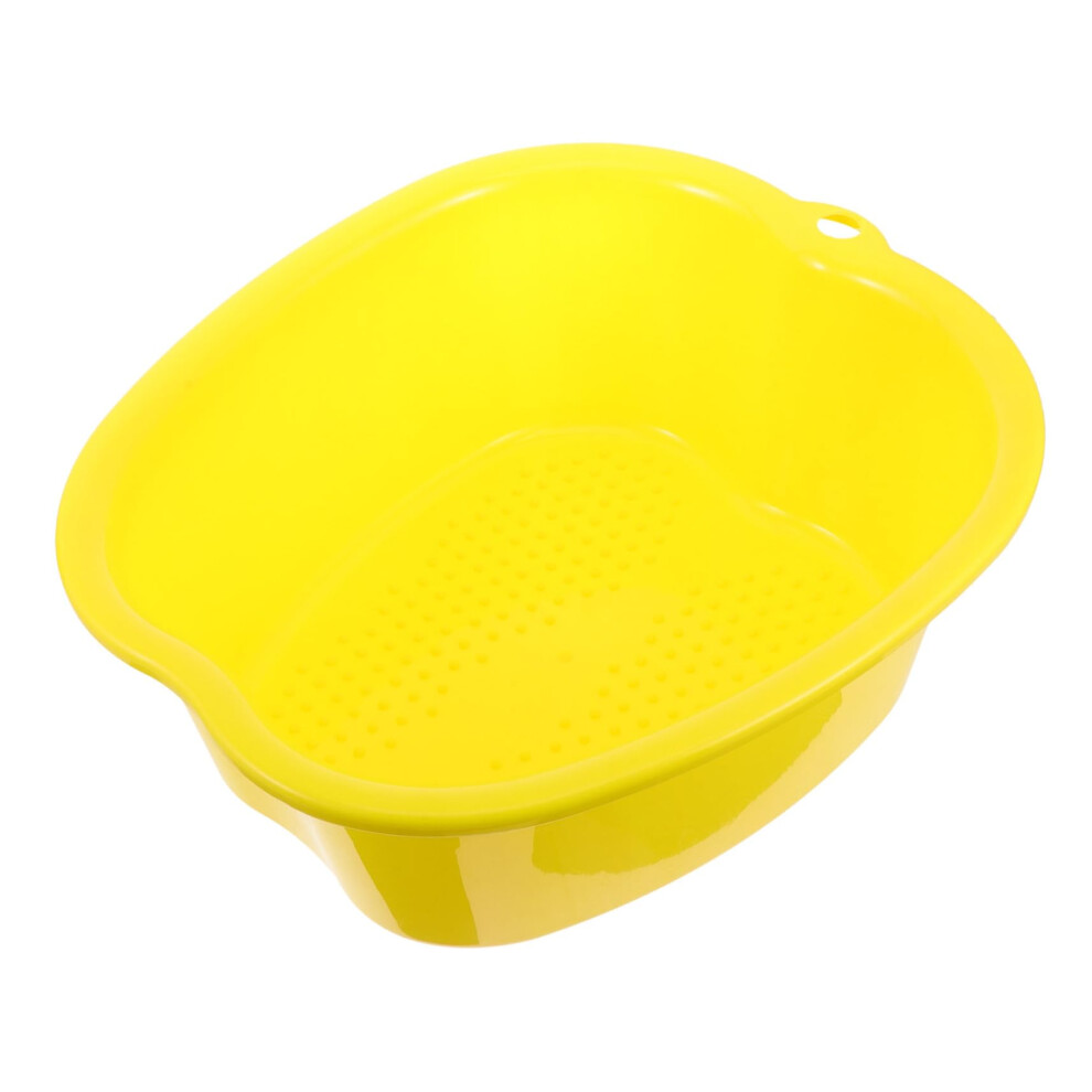 Foot Soak Basin Durable Plastic Bucket for Home Spa Relaxation Space Saving Lightweight Design