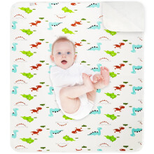 Potty Training Bed Pads, 7090cm Bed Wetting Sheets with Non-Slip Back, Waterproof Sheets for Bed Wetting for Toddler & Single Bed, Easy to Wash and
