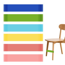 Musiook Chair Bands, 6 PCS Chair Bands for Kids with Fidgety Feet, Calm Carry for Kids with ADHD, Improve Focus & Reduce Restlessness - Classroom & H