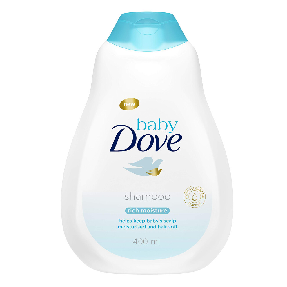 Rich Moisture Shampoo, 400 Ml Baby Dove