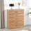 Seconique Seconique Dakota 5 Drawer Chest in Oak Effect 2