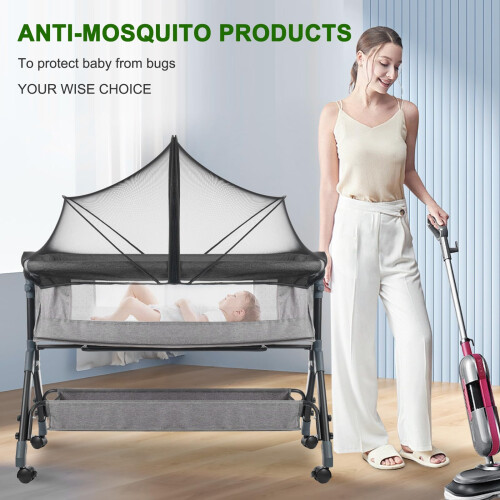 Universal Mosquito Net for Travel Cot, Baby Beside 1