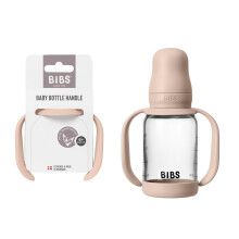 Bibs | Baby Bottle Handle | Easy & Comfortable Grip | Non-Slip Surface | BPA-Free | Dishwasher Safe | BIBS Baby Bottle Accessories | Ages 6+ Months |
