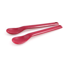 Maroon Spoons, Ideal for Narrow, Shallow Bowls Designed for Feeding Therapy Perfect for Addressing Poor Lip Closure Oral Hypersensitivity and Tongue