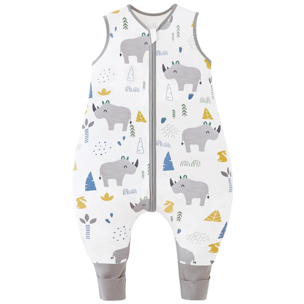 Winter Baby Sleeping Bag With Feet 2.5 Tog Warm Baby Sleep Sack With Legs 100% Cotton Toddler Wearable Blanket Walker Sleep Sack For Boys Chilsuessy