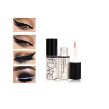 Liquid Glitter Eyeshadow and Waterproof Glitter Eyeliner, Longlasting Metallic Shine 3.5g