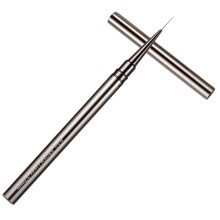 Ultra Fine Nail Art Brush Pen with Metal Tip for Precise Liner and Smooth Salon Manicure