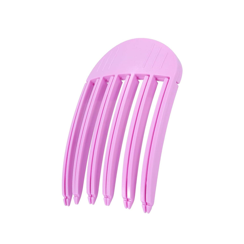 Unisex Purple Hair Root Volume Clip With 6 Teeth For Instant Lift And Fluffy Styling, Korean Volumizing Tool
