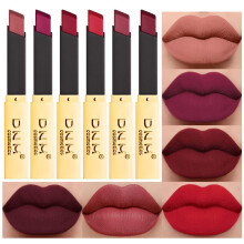 Matte Lipstick Set 6 Colors Waterproof Long Lasting Velvet Creamy Finish Gift for Women