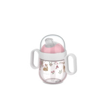Mepal - Non-spill Sippy Cup Mio Little Dutch - Leakproof - Clear Cap for On-the-go use - Easy-to-hold Handles - Soft Drinking Spout - 200 ml - Fairy