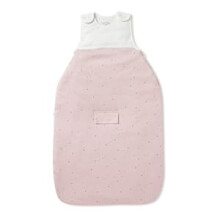 MORI Sleeping Bag Stardust 2.5 TOG Organic Cotton Two-Way Zip Swaddle Blanket Lightweight Breathable for Toddlers Durable Comfortable Fitted Neck Des