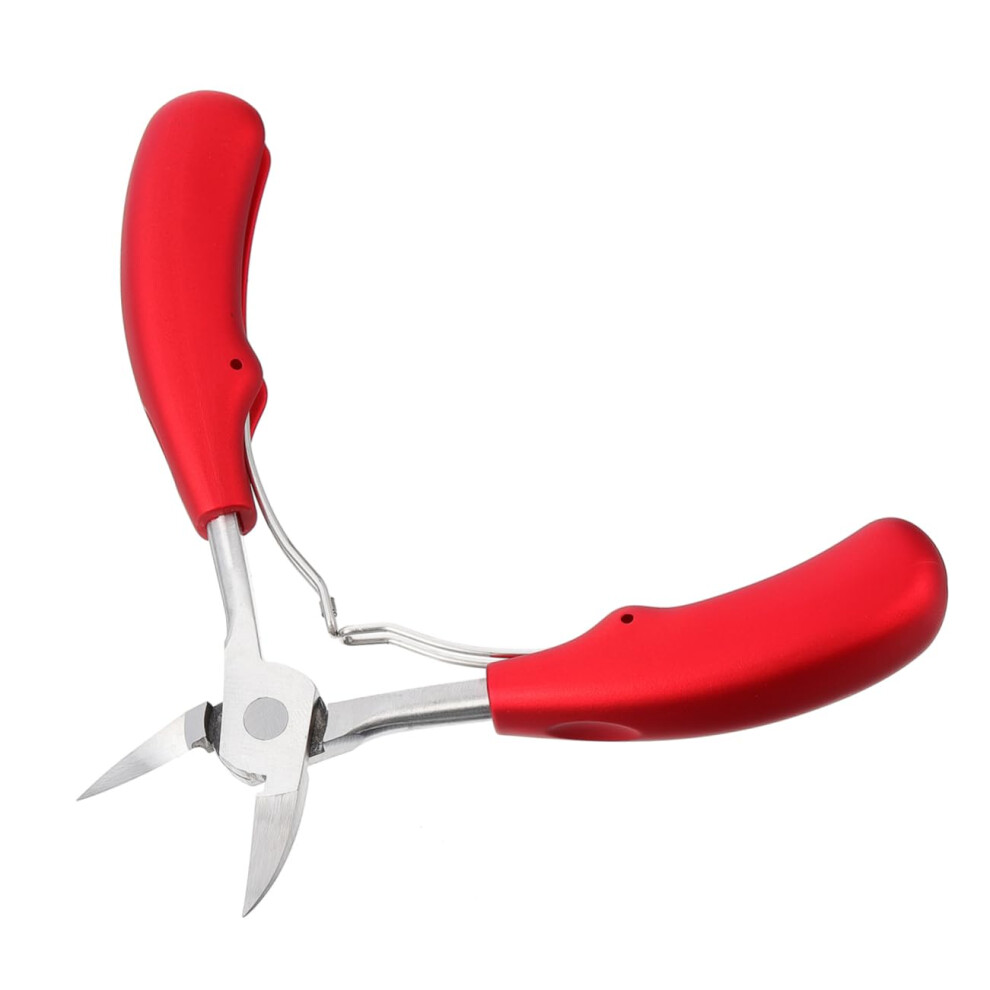 Professional Curved Toenail Clippers for Thick Nails with Ergonomic Nonslip Handle and Precision Blade