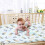 Indus Textiles 2 Pack Cot Bed Fitted Sheets Easy Care Soft and Dureable, Pineapple - 60 x 120 cm 6
