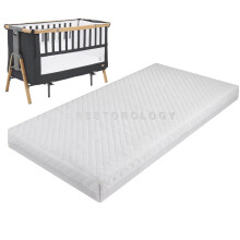 BUY ALL HERE Crib Mattress Sheet - With Full Protection, Hypoallergenic, Super Soft, Breathable, Extra Thick Baby Cot Mattress, Waterproof, Removable