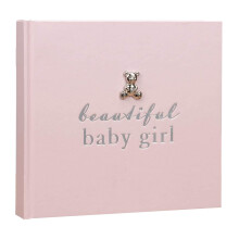 Widdop New Baby 50 6'x4' Photo Album with Silver T