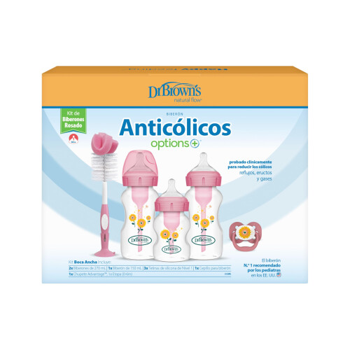 Dr. Brown's Options+ Pnk Gift Set 1
