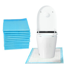 Disposable Toilet Mats Toilet Floor Protector from Urine U-Shape Toilet Training Rug Waterproof Non-Slip Bathroom Potty Training Mats Disposable Toil