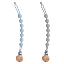 Mam Dummy Clip, 2 Pcs Dummy Clip, Easy to Use and Anti Loss Dummy Clips Girl, Not Easily Broken Bibs Dummy Clip, Pacifier Clips Used to Clamp a Child