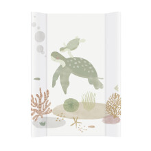 Rotho Babydesign Wedge Changing Pad, 0+ Months, Sea Life, 70 x 50 cm white 20099 0001 DJ01