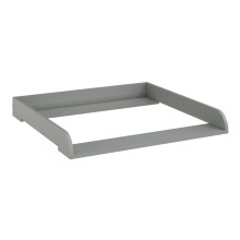 Shefa Kids Changing Attachment 800 Universal for IKEA Dressers - Suitable for Malm, Hemnes, Nordli, Grey