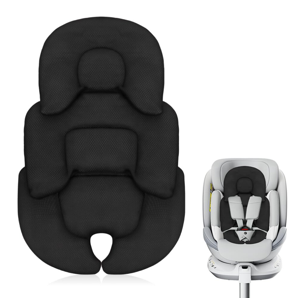 Baby Stroller Cushion, Baby Pram Liner, Pram Insert For Stroller, Car Seat Insert Infant, Universal Pushchair Seat Liner Infant, Breathable So Sgzioo