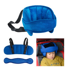 Kids Car Seat Travel Head Support Adjustable Toddler Headrest Support Band Head Strap Child Car Safety Sleeping Pillow Neck Relief Pillow Soft Carsea