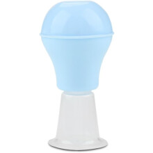 Blue Nipple Corrector,Women Silicone Nipple Enlargement Suction Enlarger Sucker Corrector for Breastfeeding Inverted Flat Nipples Aspirator Puller He