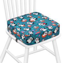 Zicac Booster Seat Dining Chair,Portable Toddler Booster Cushion for Dining Table, Travel Heightening Cushion Booster Seat for Baby Kids Child