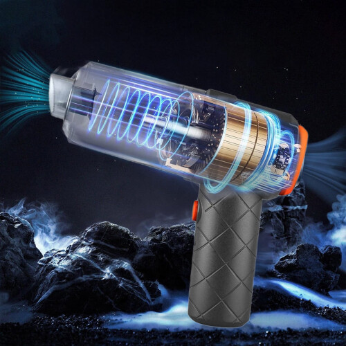 Φορητή ηλεκτρική σκούπα αυτοκινήτου vankin USB 120W με ισχυρή αναρρόφηση, πλενόμενο 1
