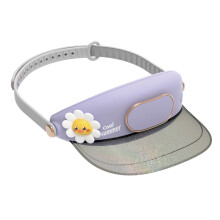 Ventilatore da esterno, cappello con pale senza pale, silenzioso, ricaricabile tramite USB, portatile, mini ventilatore da campeggio, simpatico