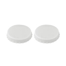 Pnellth2Pcs Copertura per bottiglia riutilizzabile in silicone, tappo per lattina a prova di perdite, tappo per bottiglia di bibita e birra per