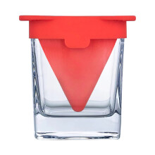 Articoli in offerta per l'estate! Offerte per la casa! Bicchiere da whisky Zeceouar con pellicola di ghiaccio e vetro, bicchiere da whisky con strati