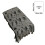 Halloween Tablecloth, Skull Lace Fabric, Compatible with Gothic Rectangular Spider Web Design for Spooky Dinner Party 3