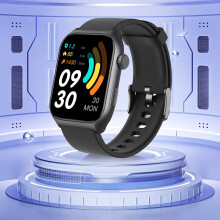 Smartwatch Quinlirra ad alta precisione con chiamate HD, oltre 100 modalità sportive, Bluetooth, controllo vocale, impermeabile e compatibile con