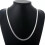 RSAMD925 κολιέ από μαλακό φίδι φιδιού 6 χιλιοστών για άνδρες και γυναίκες-22 6