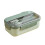 Poaug Kitchen Clearance Bento Lunch Box Επαναχρησιμοποιήσιμο Δοχείο Φαγητού 2 Διαμερισμάτων για 1