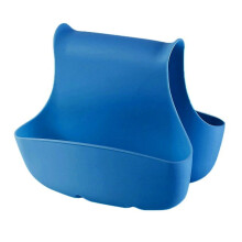 Porta spugne da lavello da cucina a due lati, sacchetto per scolare panni per piatti, rubinetto del bagno, cestino