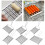Alofun Charcoal Grill BBQ Hot Dog Roller, Φορητή Πτυσσόμενη Ανοξείδωτη Σχάρα Λουκάνικου με Λαβή, 3